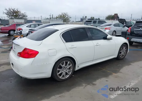 2013 Infiniti G37 Sport z USA, uszkodzony, nr VIN JN1CV6AP2DM300444